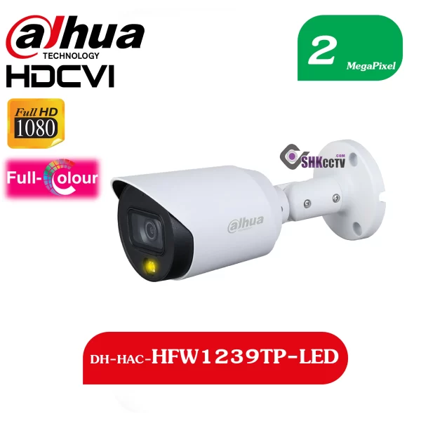 دوربین بالت HFW1239TP-LED دید در شب رنگی فول کالر داهوا