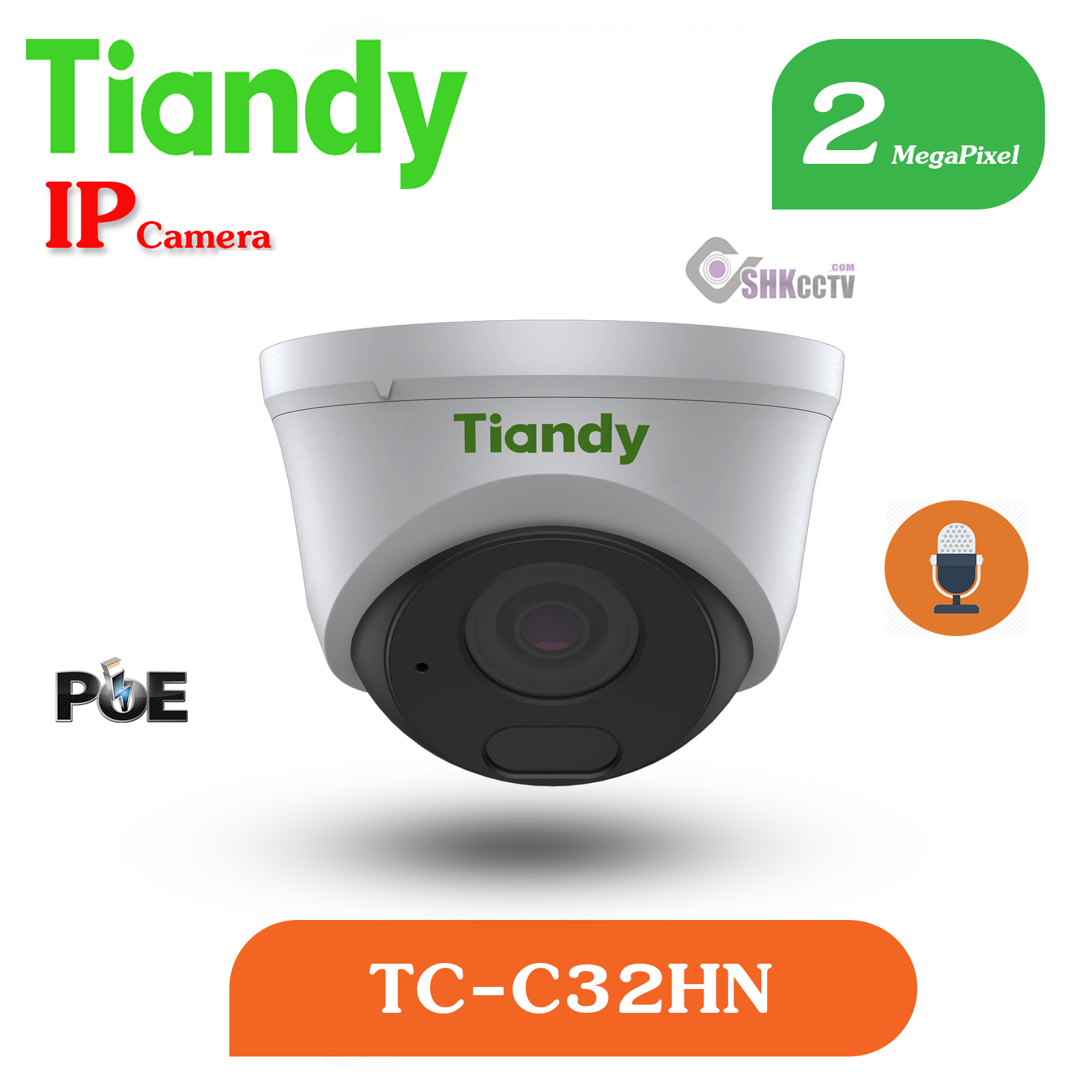 دوربین دام 2 مگاپیکسل TIANDY TC-C32HN