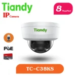 دوربین TC-C38KS Tiandy دام شبکه 8 مگاپیکسل برند تیاندی